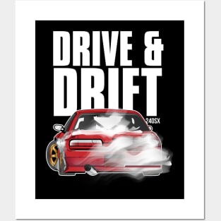 DRIVE & DRIFT Posters and Art